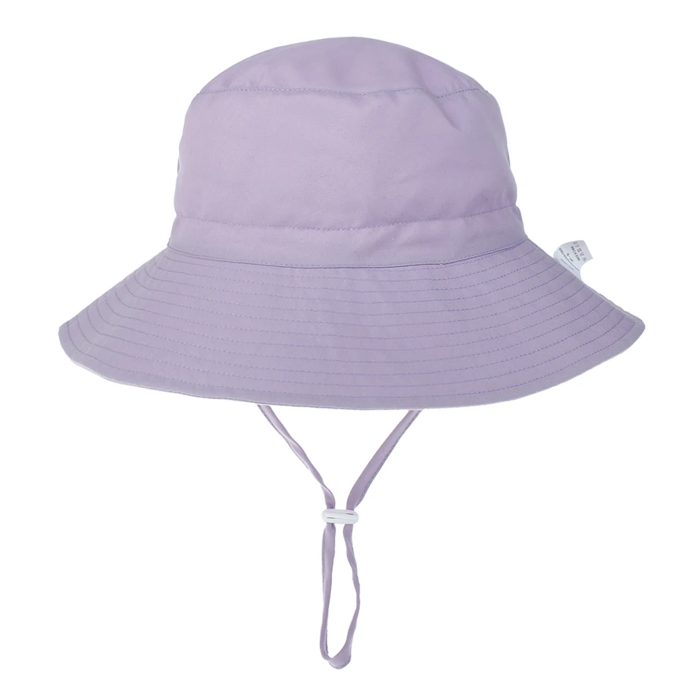Sommersonnenhut für Kleinkinder mit UV-Schutz und Ohrenabdeckung – PURPLE , 3 to 8 years