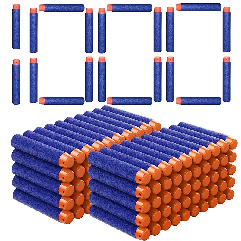 TISNERF 1000er-Set Schaumstoff-Pfeile für Nerf Blaster Spielzeug – 1000PCS