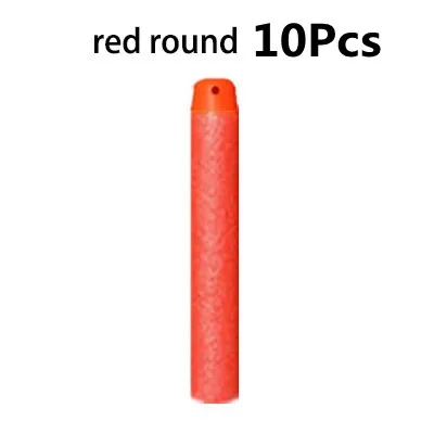Lustige Nachfüllkugeln für Nerf-Spielzeugpistolen – 100 Stück – 10 Pcs-red round