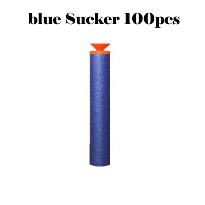 Lustige Nachfüllkugeln für Nerf-Spielzeugpistolen – 100 Stück – 100 Pcs-blue sucker