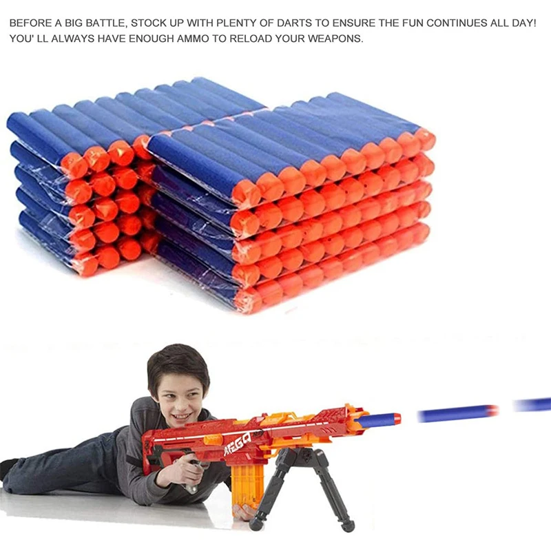TISNERF 1000-50er Set blaue Schaumstoff-Darts für Nerf Blaster – Bild 5