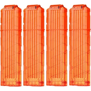 TISNERF 4er Set Soft Bullet Clips für Nerf Blaster