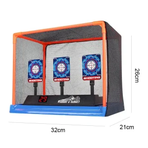 Automatisches Ziel für Nerf-Blaster mit Geräuschen und Licht