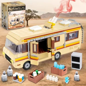 Kreatives 986-teiliges Bus-Bauset für aufregende Abenteuer