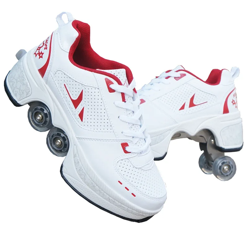 Professionelle Rollschuhe mit verformbarem Design für alle – 4 wheels-350853 , 36