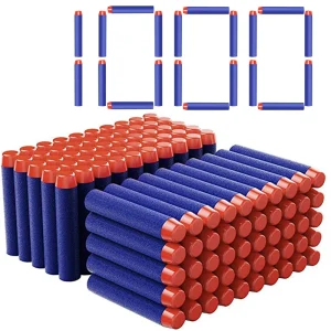 TISNERF 1000-50er Set blaue Schaumstoff-Darts für Nerf Blaster