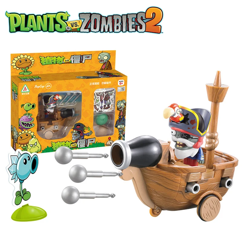 Piratenschiff-Zombies Spielset mit Rückziehauto für Kinder – Bild 6