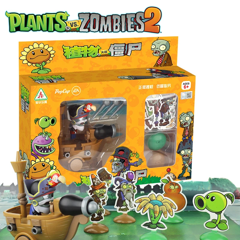 Piratenschiff-Zombies Spielset mit Rückziehauto für Kinder – Bild 2