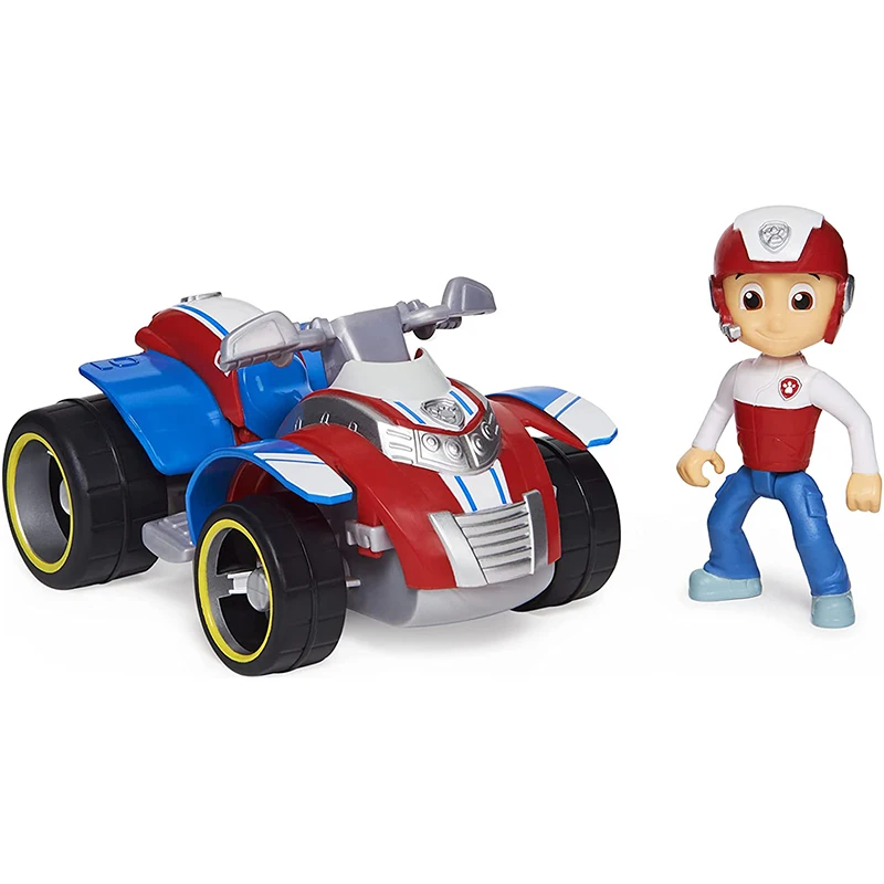 Original Paw Patrol Fahrzeugset mit Actionfiguren für Kinder – Ryder OPP bag