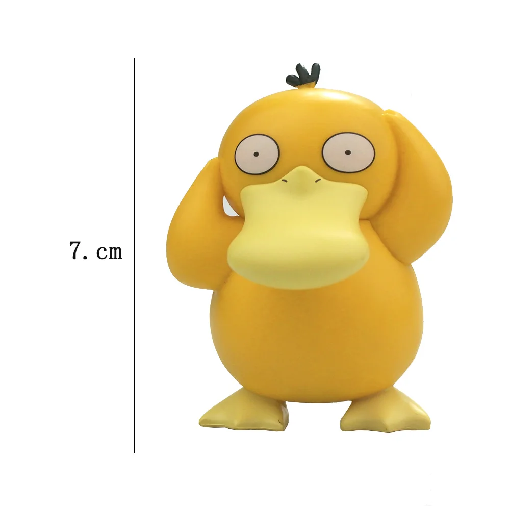 Pikachu Figuren für Geburtstagskuchen und Festdekoration – Psyduck , 5-8cm