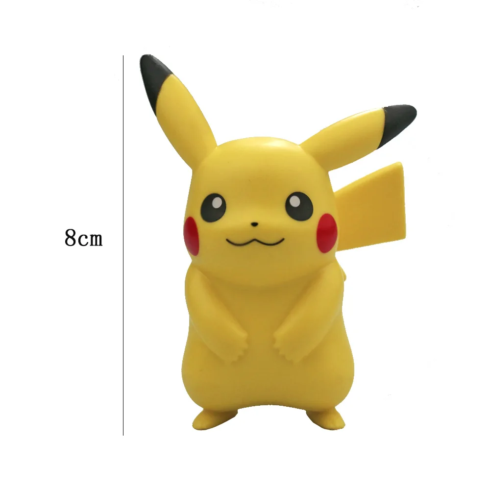 Pikachu Figuren für Geburtstagskuchen und Festdekoration – Pikachu , 5-8cm