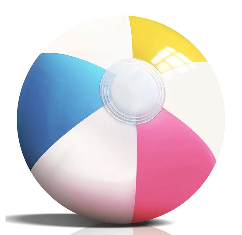 Bunte 30cm Aufblasbare Strandball für Kinder – Spaß am Wasser – 38cm B Colorful