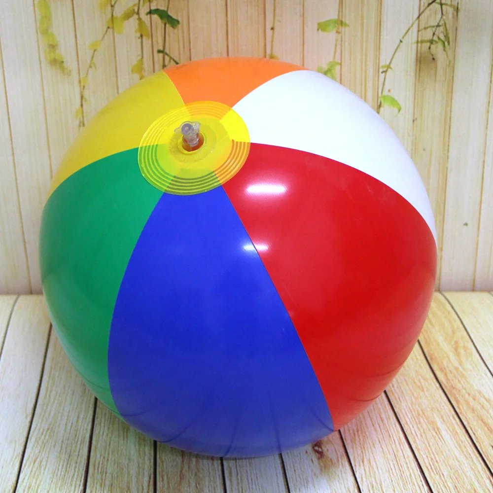 Bunte 30cm Aufblasbare Strandball für Kinder – Spaß am Wasser – 30cm A Colorful