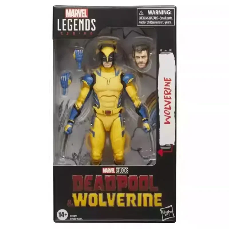 Hasbro Marvel Legends Deadpool und Wolverine Sammelfigur – WHITE