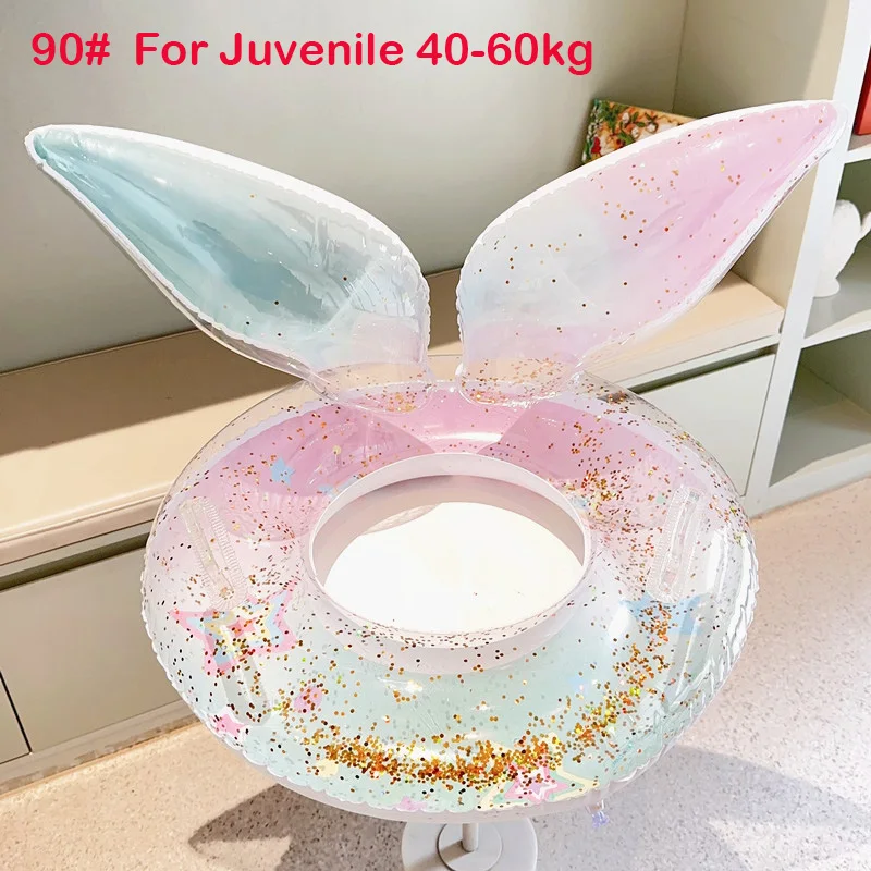 ROOXIN Aufblasbarer Schwimmring für Kinder und Erwachsene – For Juvenile 40-60kg