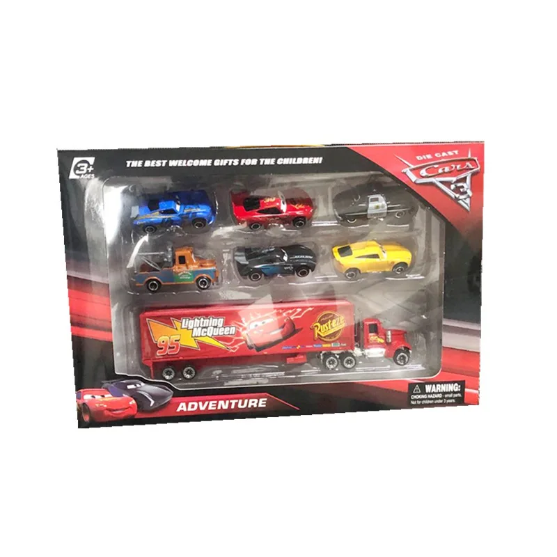Lulabi Cars Neon Set 3 Stück Pappe, Kinder, Polypropylen