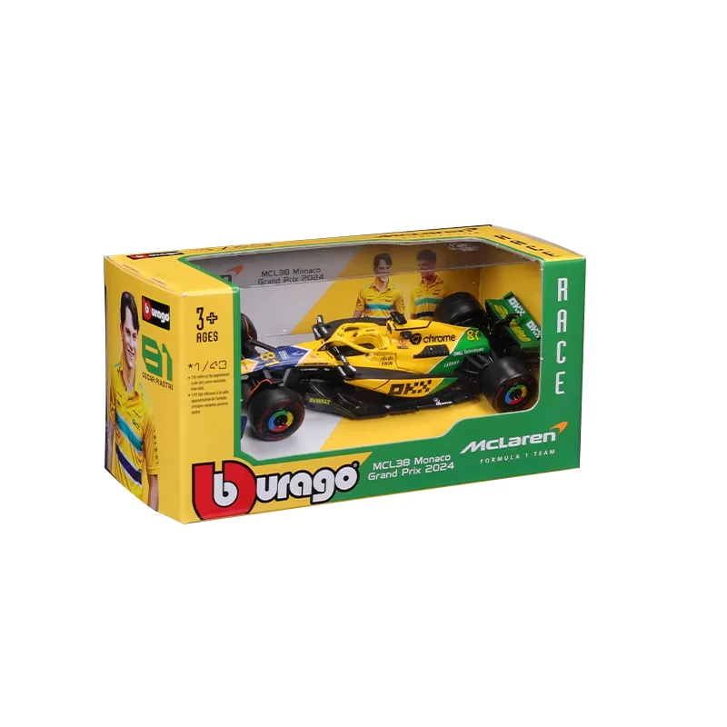 Bburago 1:43 F1 Modellauto – Formel Rennsport für Kinder – No.81 Regular