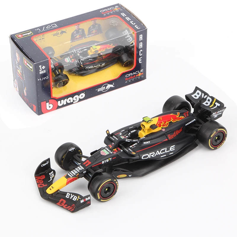 Bburago 1:43 F1 Modellauto – Formel Rennsport für Kinder – No.11 Regular