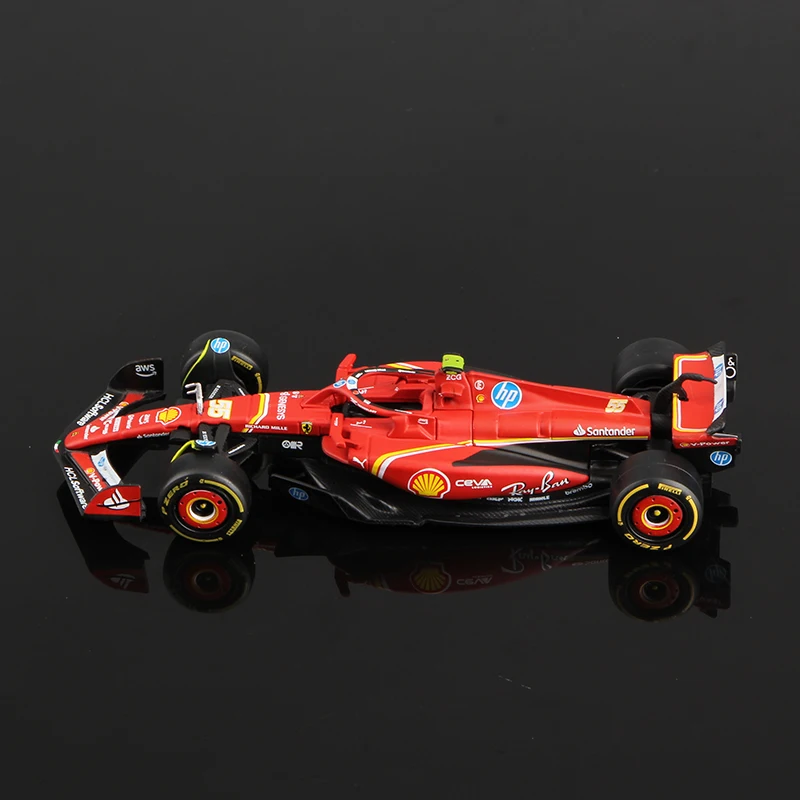 Bburago 1:43 F1 Modellauto – Formel Rennsport für Kinder – No.55 Regular