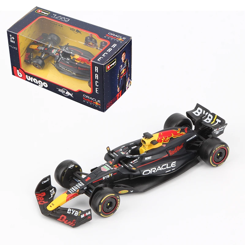 Bburago 1:43 F1 Modellauto – Formel Rennsport für Kinder – No.1 Regular