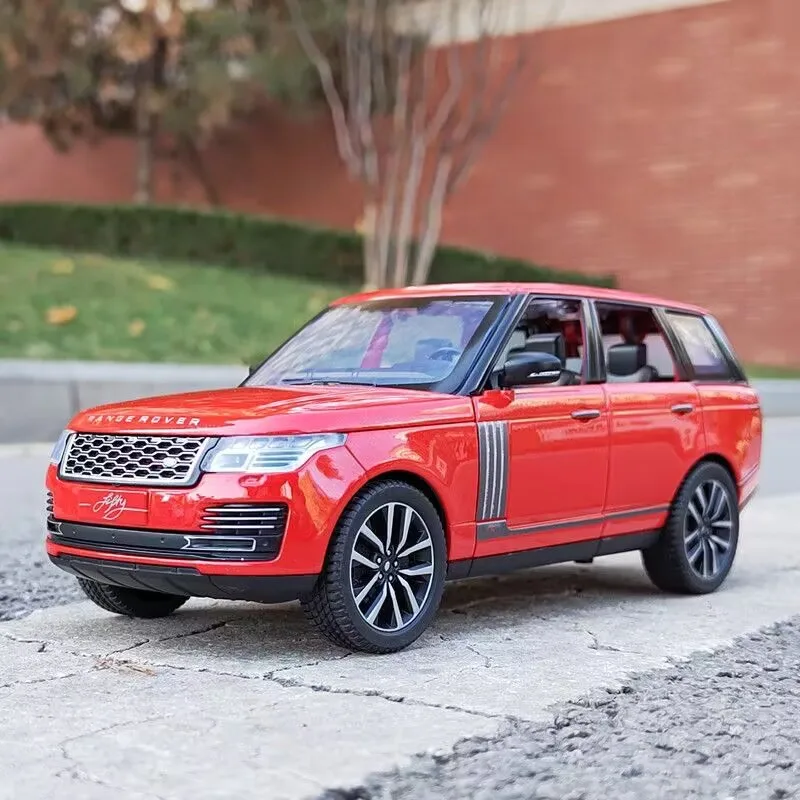 1/32 Range Rover SUV Modellauto mit Sound und Licht – Red