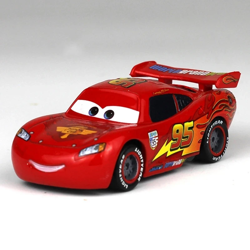 Disney Pixar Lightning McQueen und Jackson Storm Spielzeugautos 1:55 Modell für Kinder – Car 7