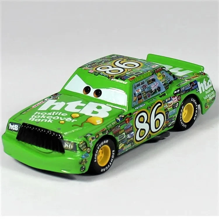 Disney Pixar Lightning McQueen und Jackson Storm Spielzeugautos 1:55 Modell für Kinder – Car 2