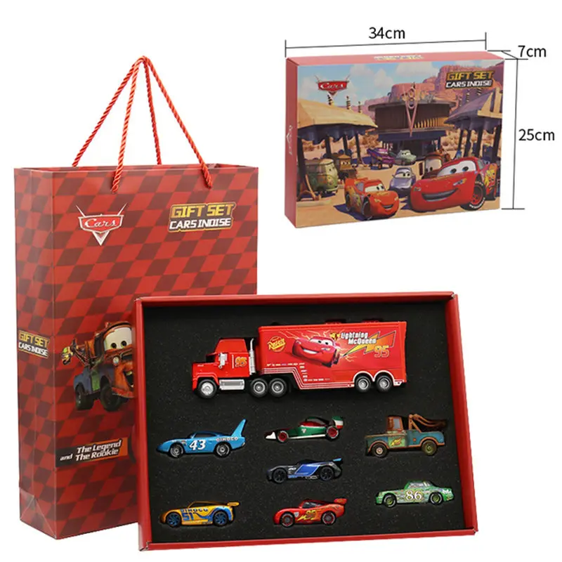 Disney Pixar Cars 3 Metallmodellautos Geschenkset für Kinder – 8pcs