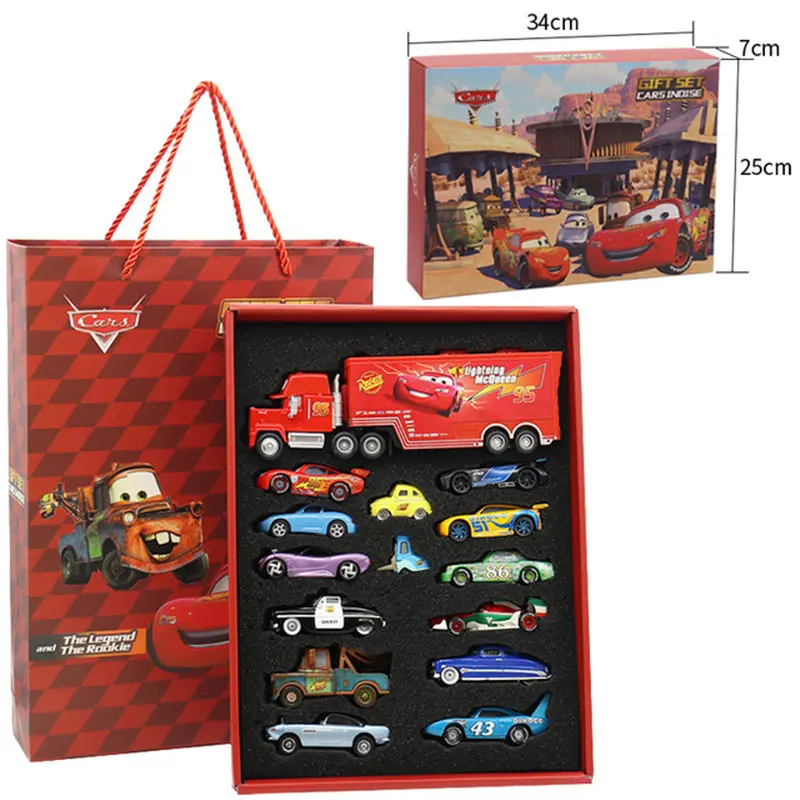 Disney Pixar Cars 3 Metallmodellautos Geschenkset für Kinder – 15pcs