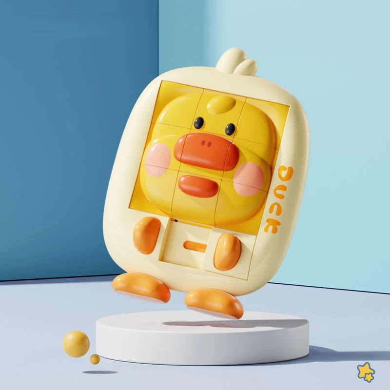 Kreatives Dinopuzzle für Kinder: Lernspiel mit Spaß! – YJ52802-Duck
