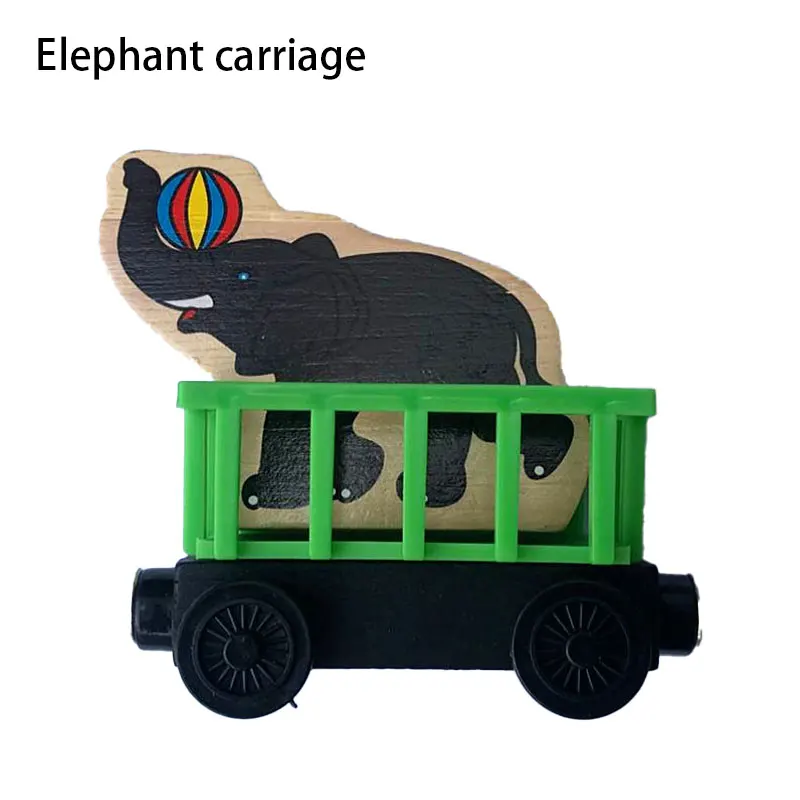Thomas Diecast Holzspielzeugzug für Kinder – Die Freunde von Thomas – Elephant carriage