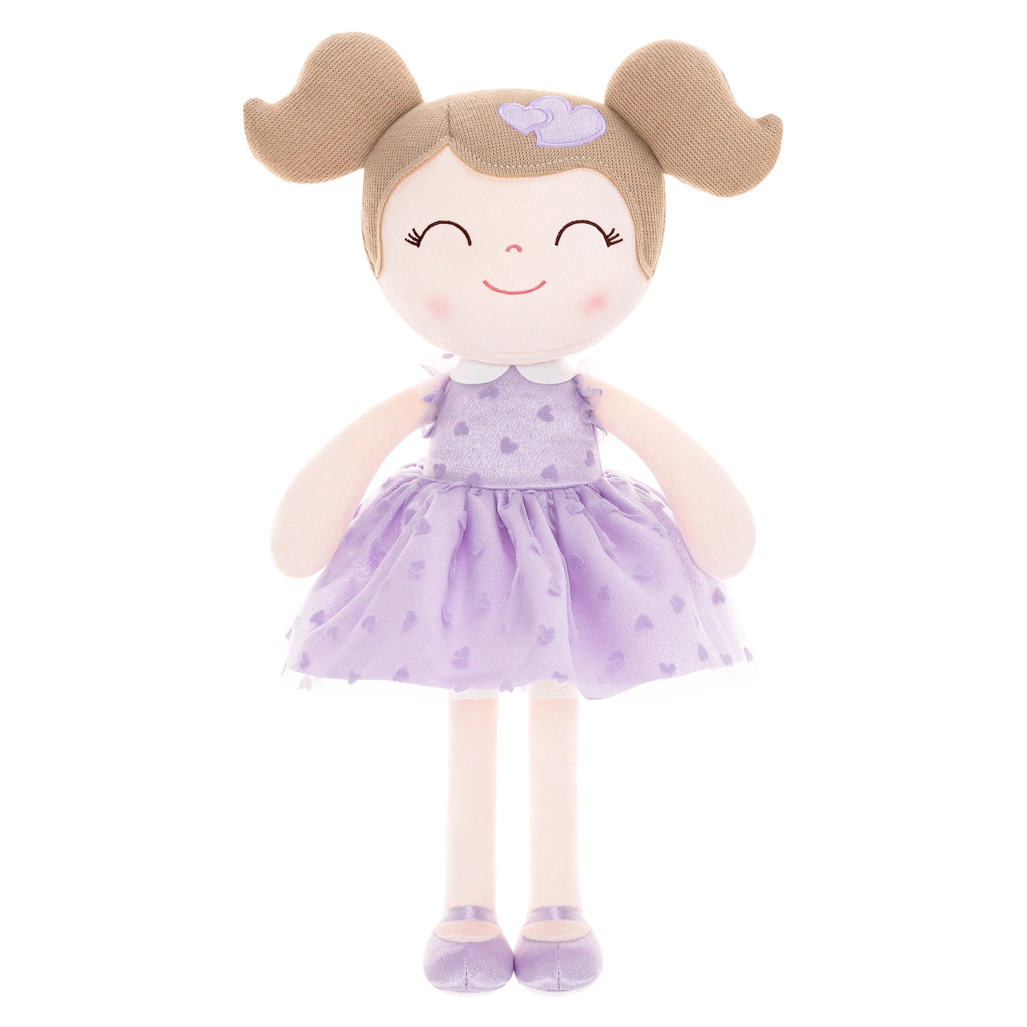 Gloveleya Prinzessinnen-Puppe: Weiches Spielzeug für Mädchen – Thanksgiving Purple