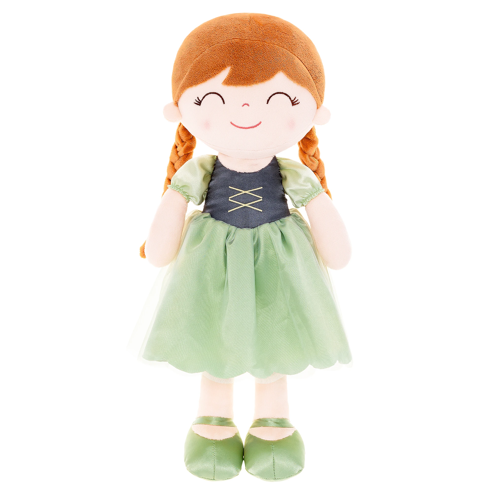 Gloveleya Prinzessinnen-Puppe: Weiches Spielzeug für Mädchen – Anna
