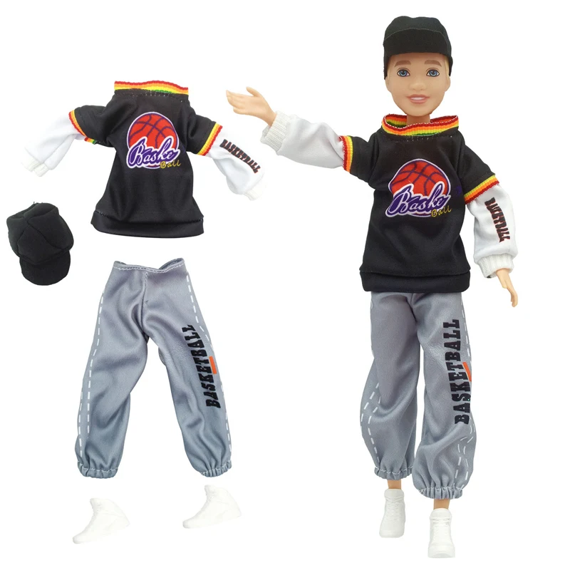 23 cm Jungenpuppe im Komplettset mit Kleidung zum Spielen