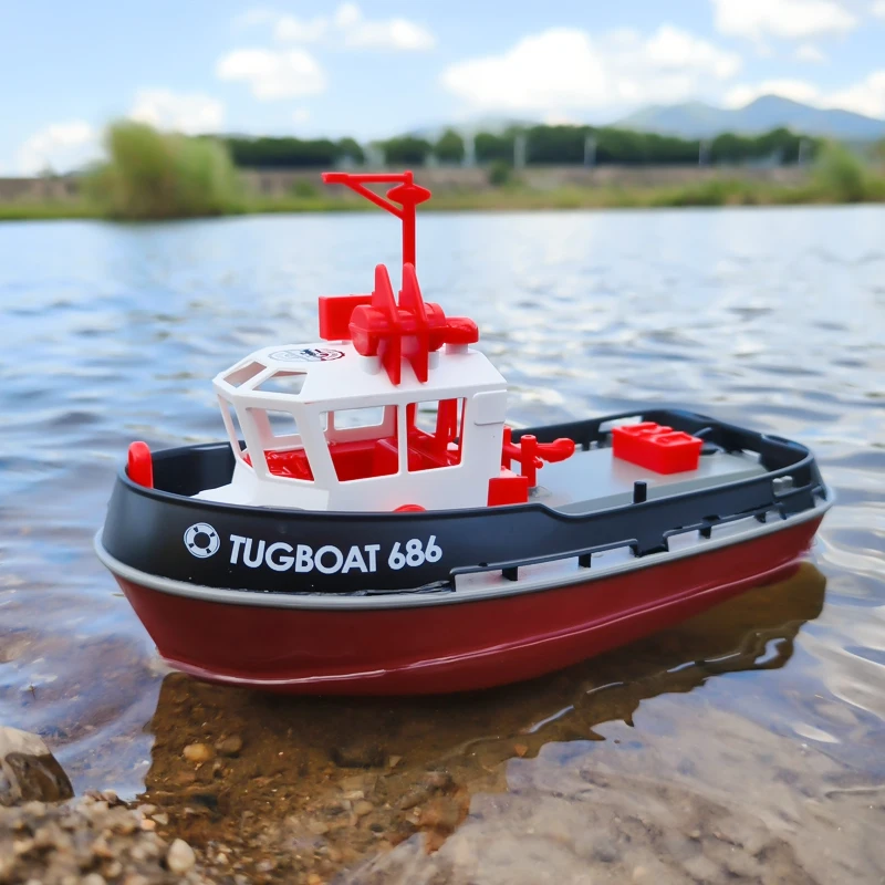 JIKEFUN 686 Fernsteuerbare Elektro-Tugboat für Kinder und Jugendliche – Bild 5