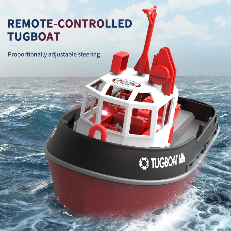 Kraftvoller Fernsteuerungsboot mit Dualmotor für Kinder – Bild 5