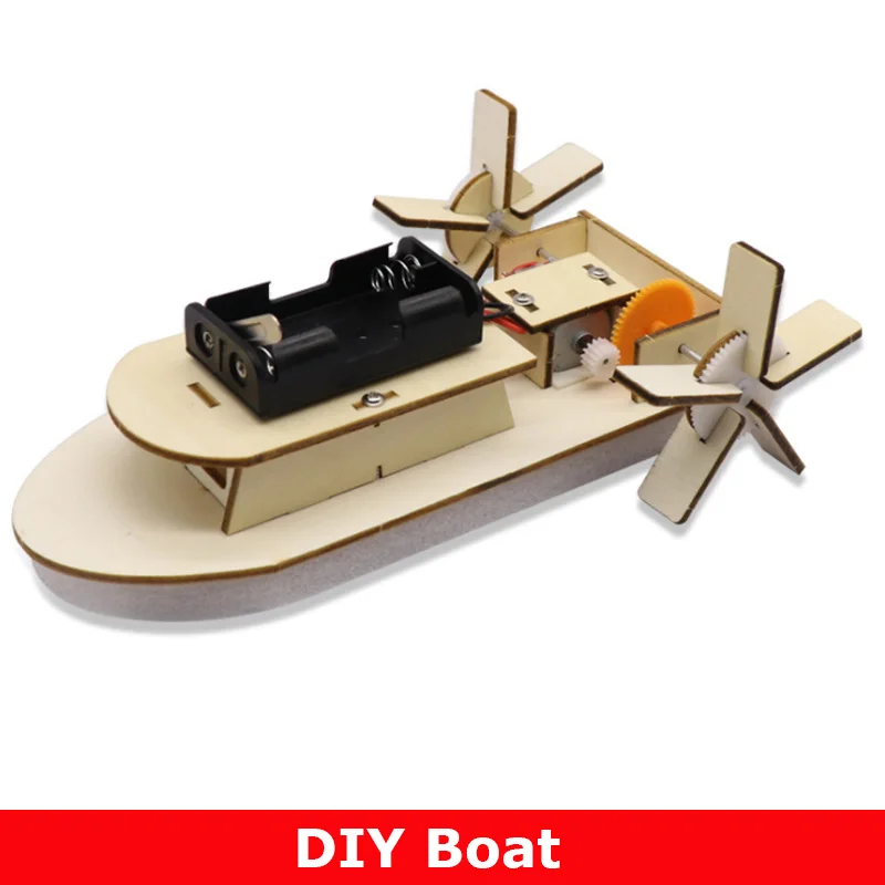 DIY Holzboot Bausatz für kreative Kinderabenteuer