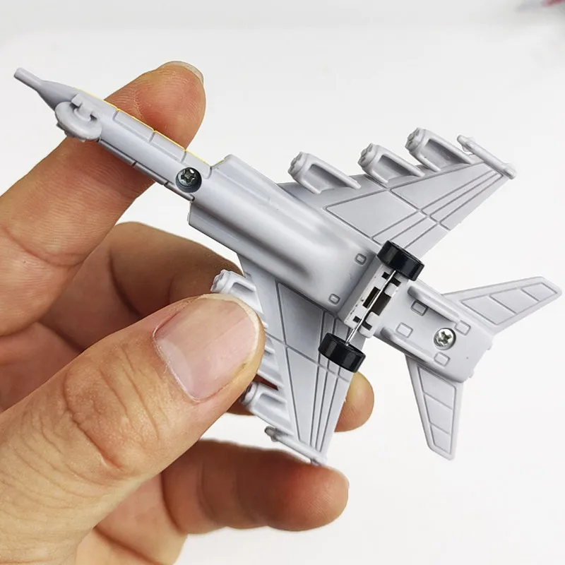 Mini Flugzeug Modellset – 6 Stück Militärspielzeug für Kinder – Bild 5