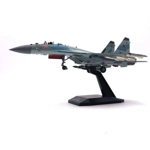 Jason TUTU 1:100 Modellflugzeug Su-35 der Russischen Luftwaffe aus Metall