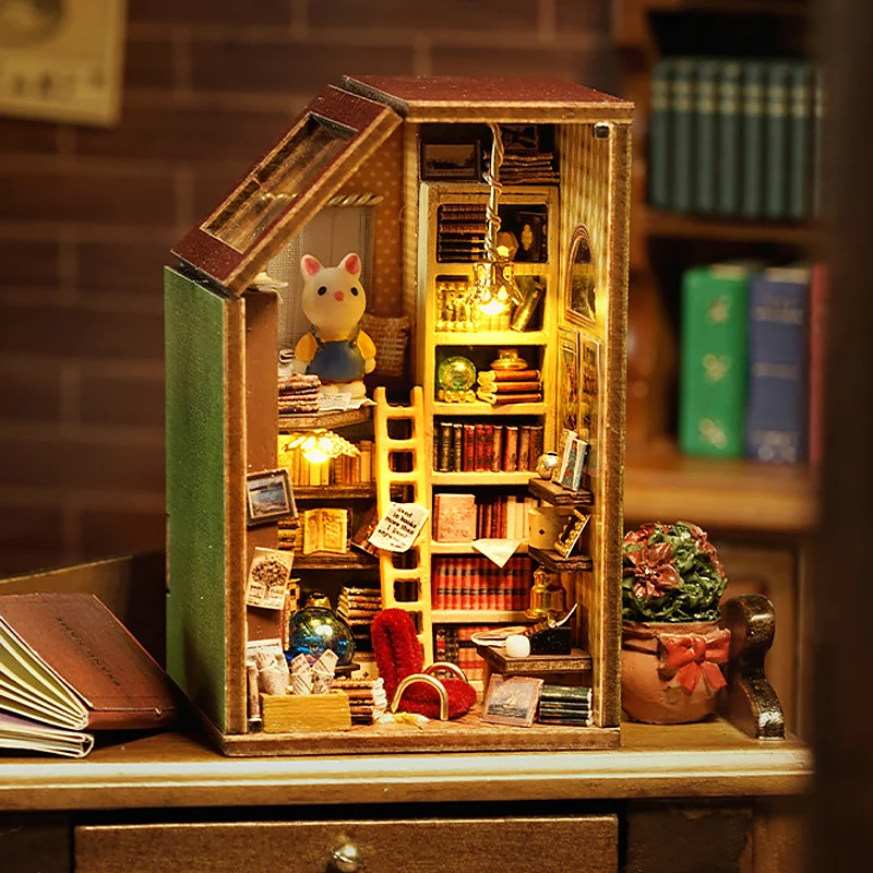 Handgefertigtes 3D Puzzle-Spielzeug: Miniatur-Dollhouse für kreative Kinder – QH-005