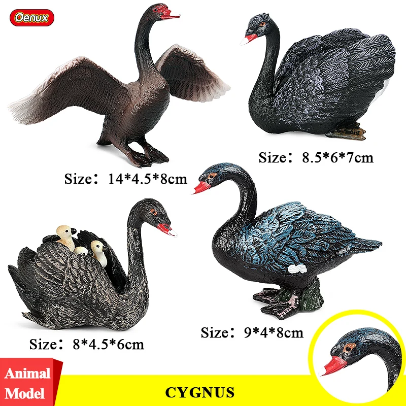 Oenux Bauernhof Modellfiguren Set mit niedlichen Tieren für Kinder – 4pcs-1475229281