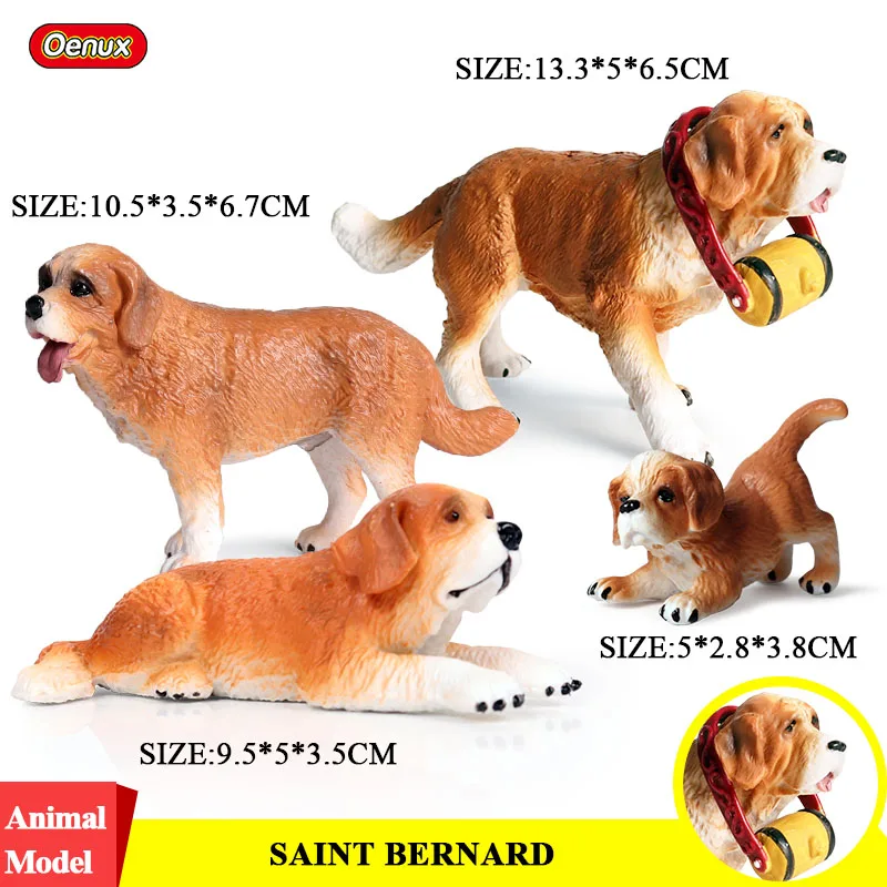 Oenux Bauernhof Modellfiguren Set mit niedlichen Tieren für Kinder – 4pcs-1202