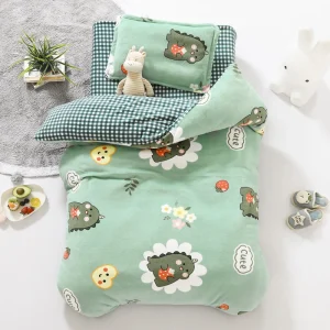 Kuscheliges Baby-Bettwäsche-Set mit süßem Drachenmotiv