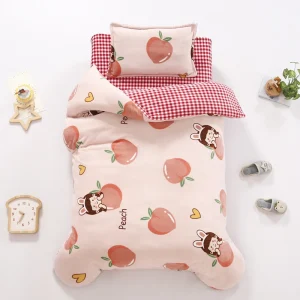 Gemütliches Baby Schlafset mit Cartoon-Motiv für Herbst und Winter