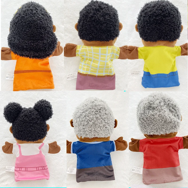 Familien-Handpuppe mit offenem Mund für Kinder geschenkt – Bild 3