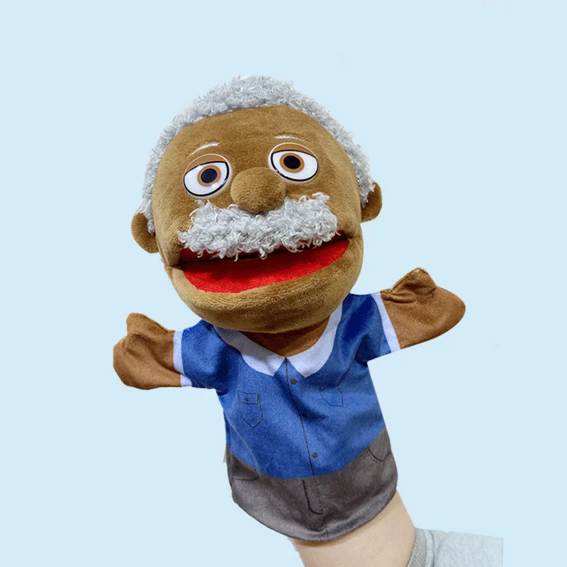 25 cm Stoffpuppen für Kinder zum Spielen und Lernen – Grandpa C , 25cm