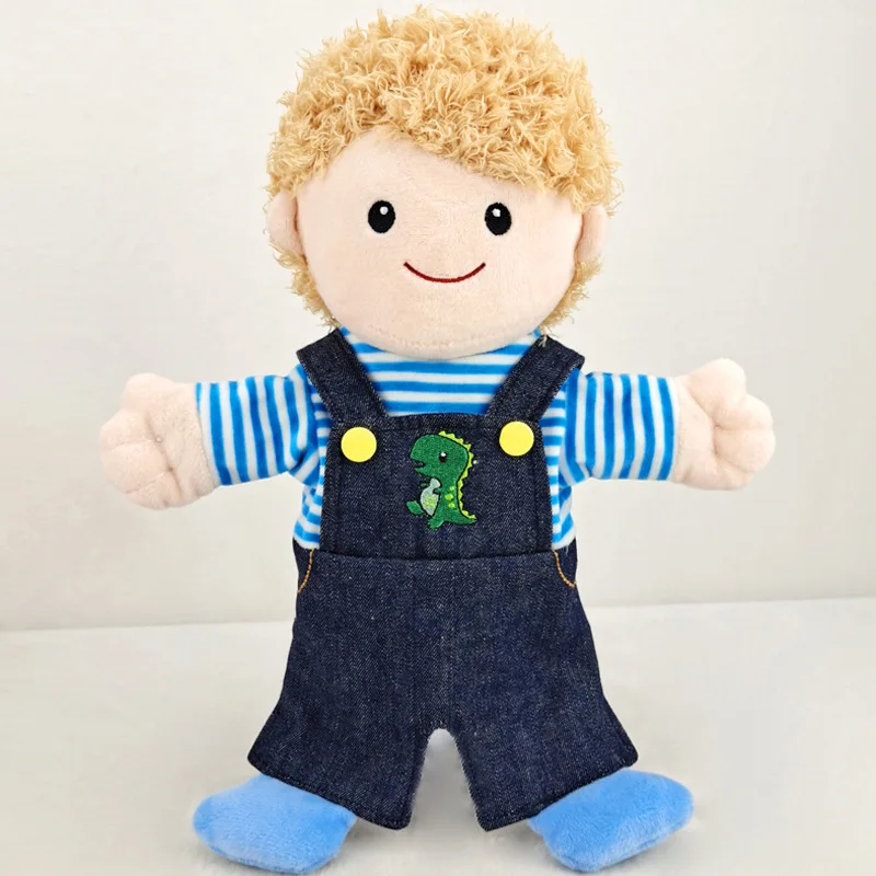 25 cm Stoffpuppen für Kinder zum Spielen und Lernen – Boy A , 25cm