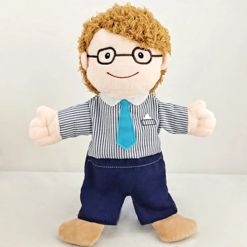 25 cm Stoffpuppen für Kinder zum Spielen und Lernen – Bild 2