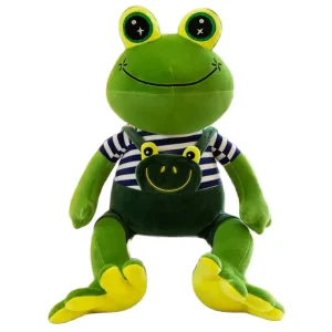 Kuschelige 35CM Cartoon-Frosch-Pärchen für Kinder Freude