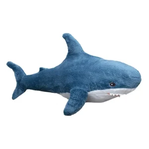 Kuscheliger 28cm Mini Blauer Hai Plüsch- und Kissenfreund für Kinder
